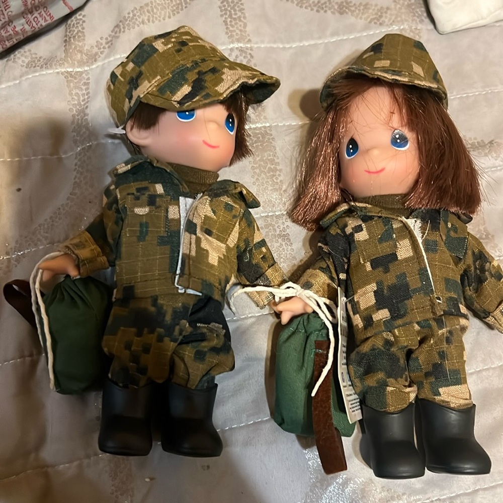 Precious Moments Military Dolls
